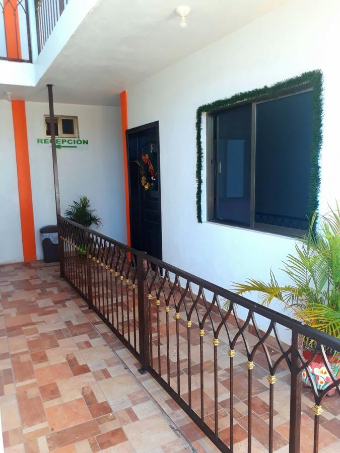 Hotel San Joaquin Bacalar Bagian luar foto
