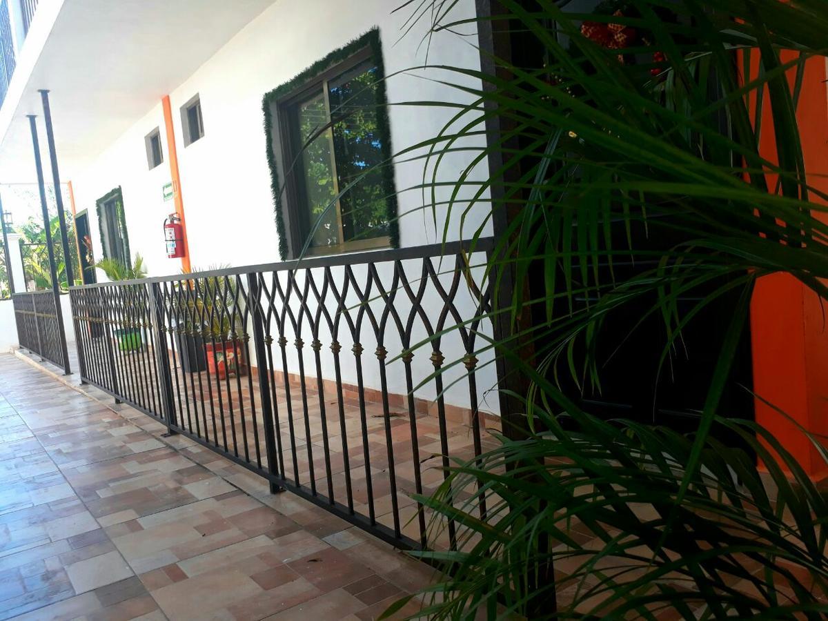 Hotel San Joaquin Bacalar Bagian luar foto