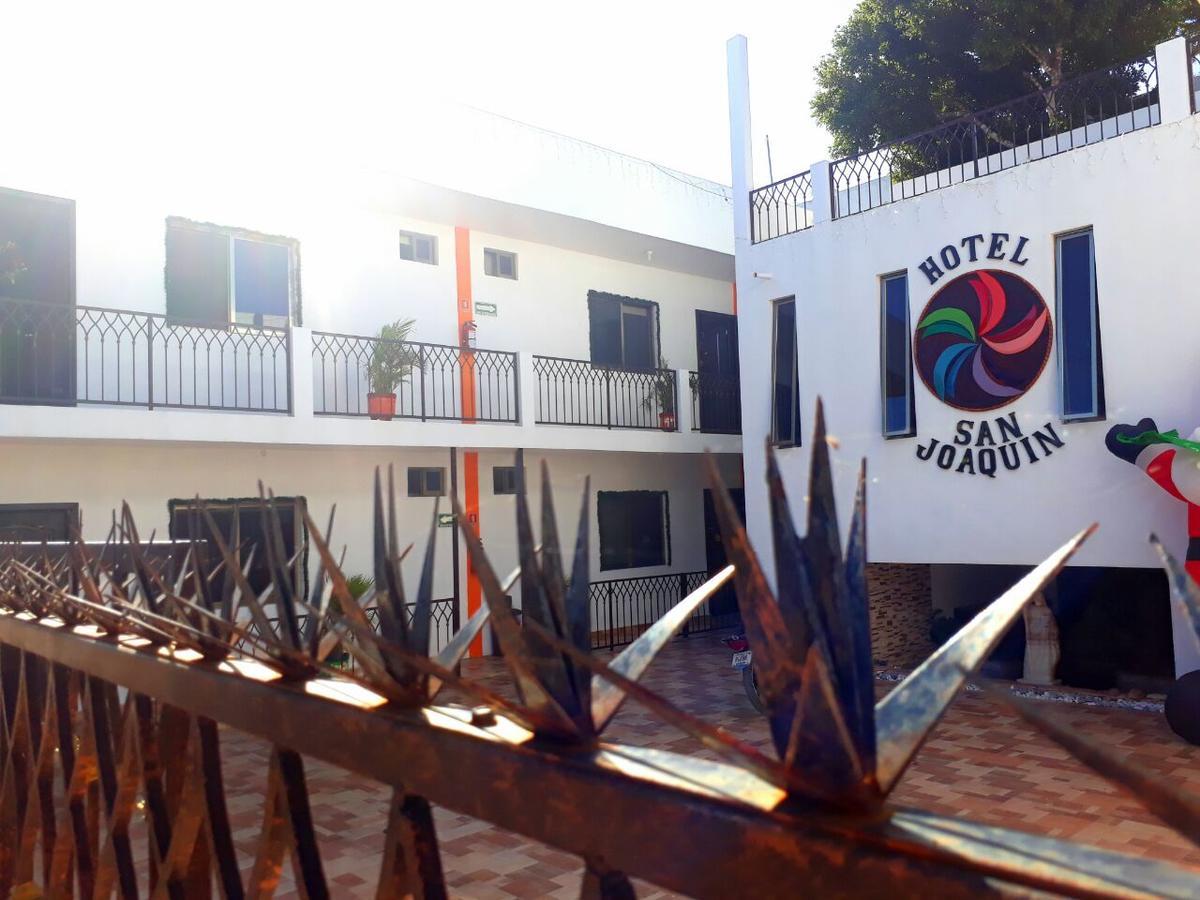 Hotel San Joaquin Bacalar Bagian luar foto