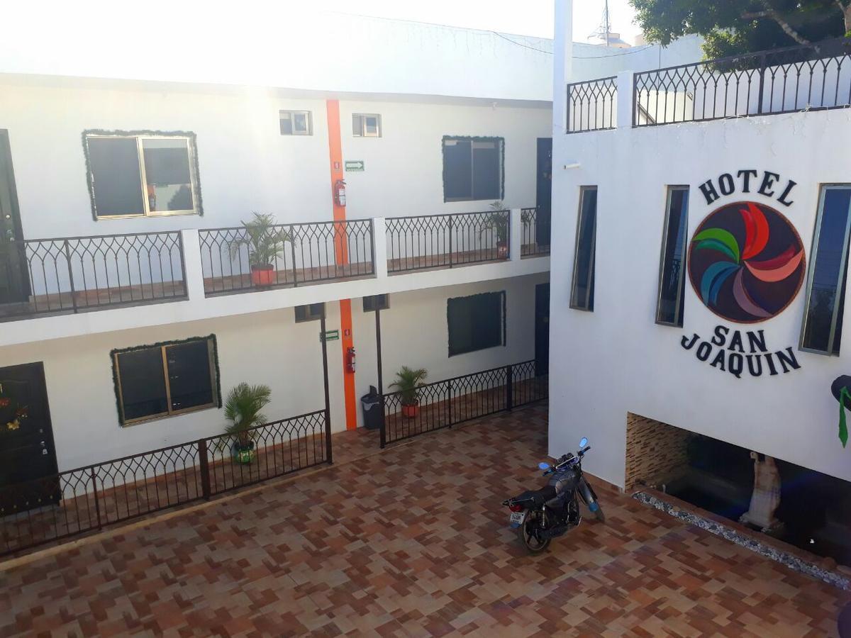 Hotel San Joaquin Bacalar Bagian luar foto