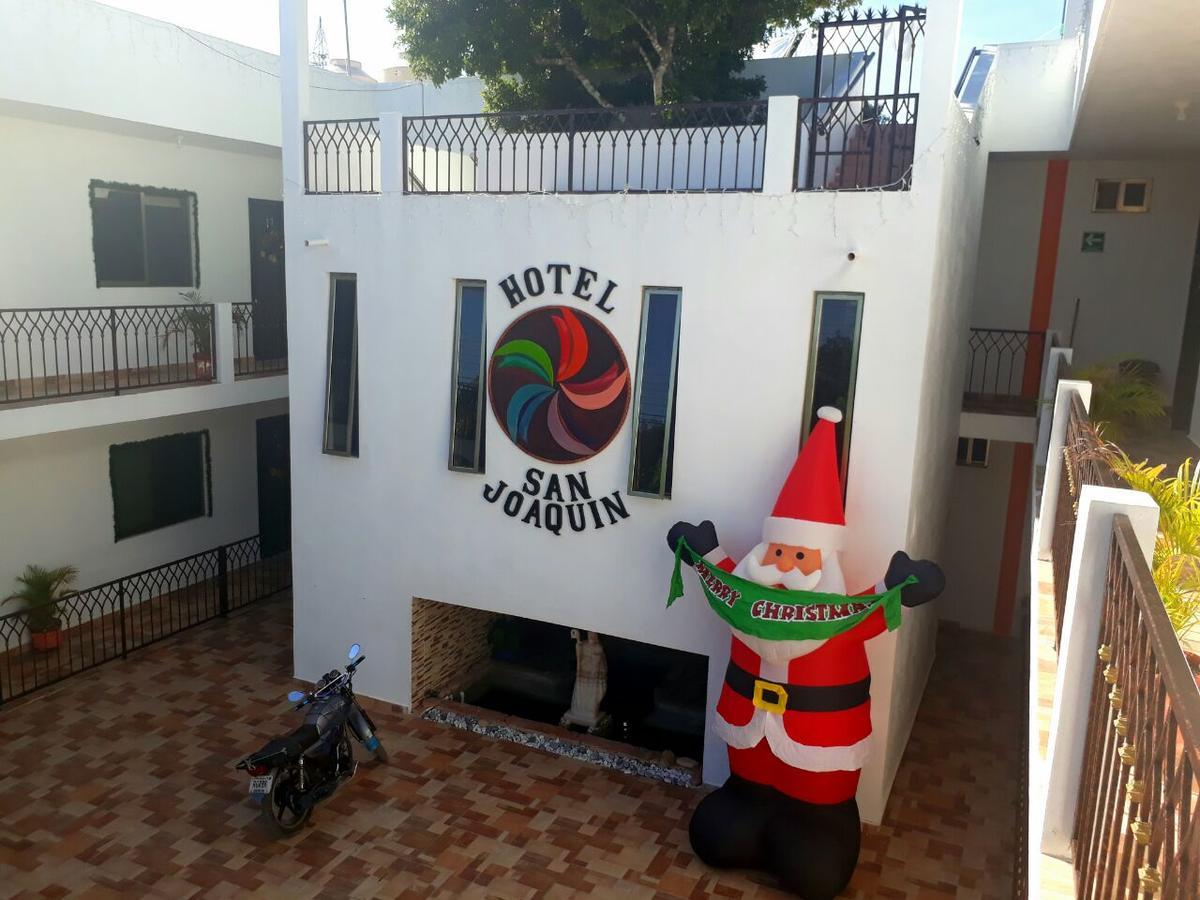 Hotel San Joaquin Bacalar Bagian luar foto