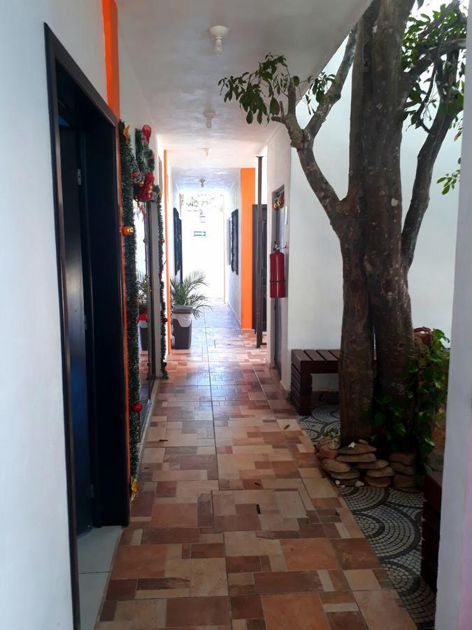 Hotel San Joaquin Bacalar Bagian luar foto