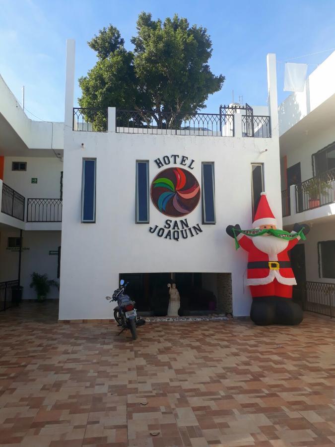 Hotel San Joaquin Bacalar Bagian luar foto